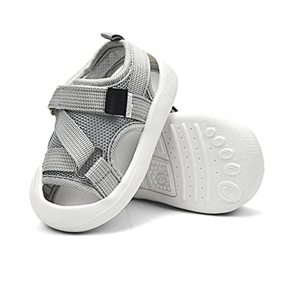 OAISNIT Baby Boys Girls Sports Sandals Lightweight Anti-Slip Rubber Sole Beach Aquatic Water Shoes Summer Toddler First Walking Shoe