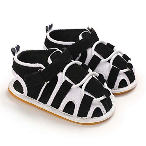 Baby Girls Boys Summer Sandals Unisex Infant Premium Soft Anti-Slip Rubber Sole Toddler Outdoor Beach Walking Shoes