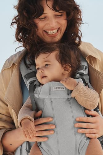 BabyBjörn Baby Carrier Harmony, Cream, 3D Mesh, 3-in-1 Ergonomic Baby Carrier; Newborn, Facing-in, Outward-Facing, and Back Carrying Positions Supported (7-40 lbs), Newborn to Toddler