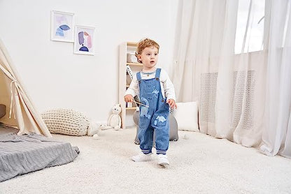 Baby Boy Clothes Set Infant Boy's Long Sleeve Romper+Dinosaur Denim Overalls Toddler Boys Fall Winter Outfits Suit