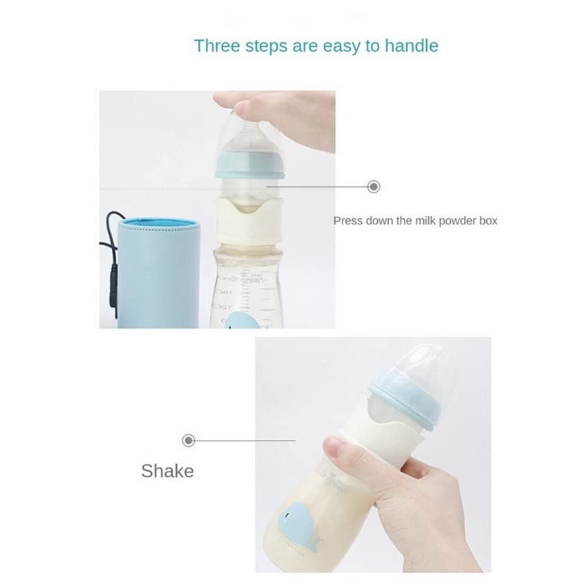Baby Wide Neck PPSU Bottle With Formula Dispenser, Fast Milk Filling, Travel Portable Quick Flush, M Nipple, BPA-Free (PPSU-Pink, 240ML)