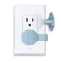 Socket Sitter: Always Connected, Never Lost! No Choking Hazard! Child Safety Cover, Electrical Outlet Cover, Plug Protector, Socket Protector (Pack of 6, Covers 12 outlets) (Blissful Blue)