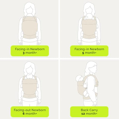 Baby Carrier Newborn to Toddler (Denim)