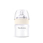 Yooforea Silicone Coated Glass Baby Bottle, 0M+ Slow Flow Nipple I Anti-Colic, Wide Neck, Stable Base I Medical-Grade Silicone Coating for Shatter Protection, BPA BPS PVC Free (3 Ounce-Honey)