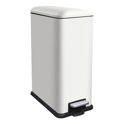 Diaper Pail, Baby Diaper Trash Can with Removal Inner Liner, Childproof Lock, Stainless Steel Garbage Pail with lid, Soft Close, Odor Control Diaper Disposal Bin, 4 Gallon Pink Diaper Can