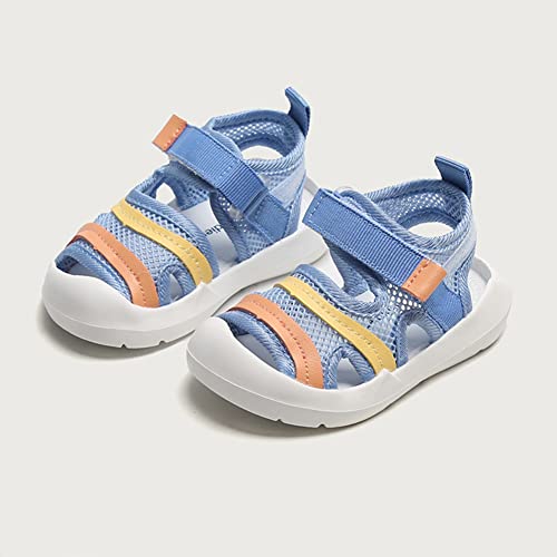 OAISNIT Baby Boys Girls Sports Sandals Lightweight Anti-Slip Rubber Sole Beach Aquatic Water Shoes Summer Toddler First Walking Shoe