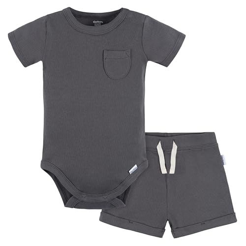 Gerber Baby Bodysuit and Short Set