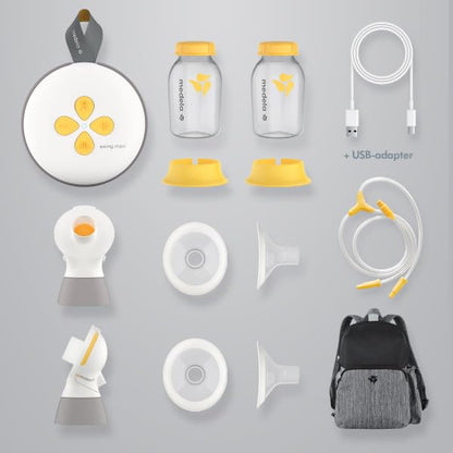 Medela Swing Maxi Pump Your Way Deluxe Bundle with Wearable in-Bra Collection Cups and PersonalFit Flex Breast Shields