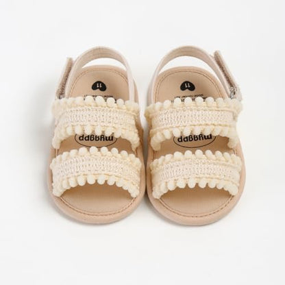 Baby Sandals Infant Boys Girls Summer Dress Flat Shoes Beach Sandals Newborn Crib Shoes First Walkers Prewalkers