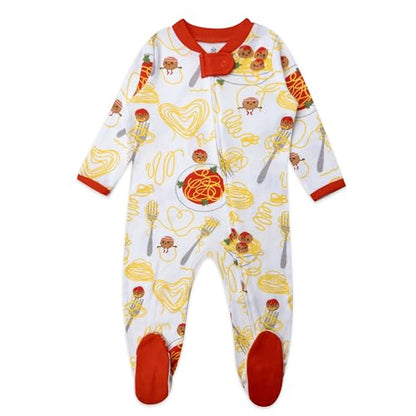 HonestBaby Sleep & Play Footed One-piece Pajama Sleeper 100% Organic Cotton, Baby Boys
