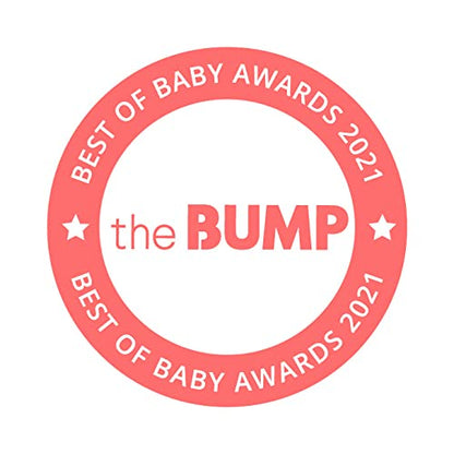 Munchkin Baby Swing, Portable and Lightweight, Bluetooth Enabled Electric Infant Rocker with Natural Sway in 5 Ranges of Motion, Newborn Nursery Essentials, White/Grey