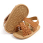 COSANKIM Baby Girl Sandals Rubber Sole Summer Outdoor Infant First Walker Crib Dress Shoes Baby Sandals