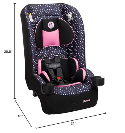 Disney Baby Jive 2 in 1 Convertible Car Seat,Rear-Facing 5-40 pounds and Forward-Facing 22-65 pounds, Mickey Teal