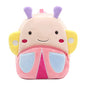NICE CHOICE Cute Toddler Backpack Toddler Bag Plush Animal Cartoon Mini Travel Bag for Baby Girl Boy 2-6 Years(Grey Elephant)