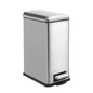 Diaper Pail, Baby Diaper Trash Can with Removal Inner Liner, Childproof Lock, Stainless Steel Garbage Pail with lid, Soft Close, Odor Control Diaper Disposal Bin, 4 Gallon Pink Diaper Can