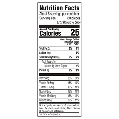 Gerber Baby Snacks, Baby Food, Puffs, Strawberry Apple, 1.48 Ounce