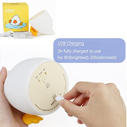 Cute Dinosaur Night Light, Brightness Adjustable Baby Bedside Night Lamp USB Recharging, Nursery Room Decor Kids Toddlers Night Light, Dinosaur Gifts for Birthday, Christmas, Green