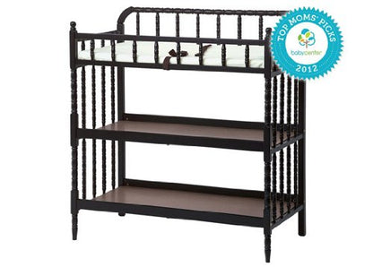 DaVinci Jenny Lind Changing Table with Pad in Rich Cherry