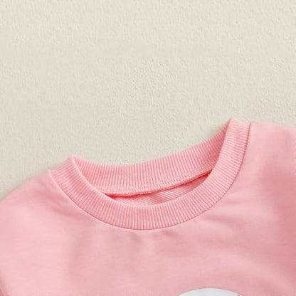 Newborn Boy Girl Halloween Outfit Flower Ghost Print Bodysuit Bow Sweatshirt Romper Halloween Clothes