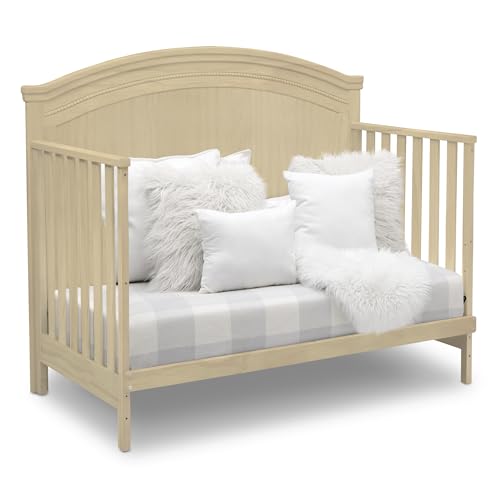 Delta Children Simmons Kids SlumberTime Emma Convertible Crib N More, Grey