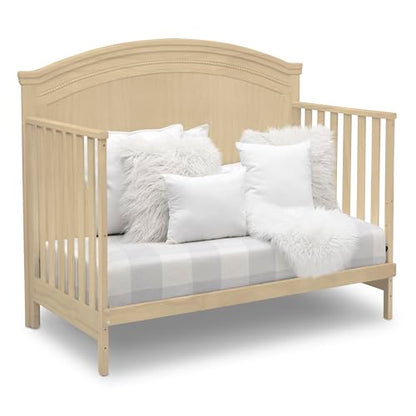 Delta Children Simmons Kids SlumberTime Emma Convertible Crib N More, Grey
