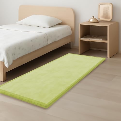 1.3" Thick Baby Play Mat,Ultra Soft Elasti-Foam 50×50 Playpen Mat for Tummy Time,Water-Repellent Coral Fleece Nursery Rug for Infants,Toddlers,Kids,Non-Slip Safe for Crawling(Light Grey)
