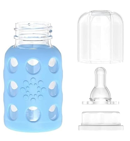 Lifefactory Baby Bundle - Bottle Set - Sky/Mint - 4 oz - 2 pk