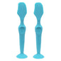 Nuby Dr. Talbots Silicone Diaper Cream Brush with Suction Base, Aqua