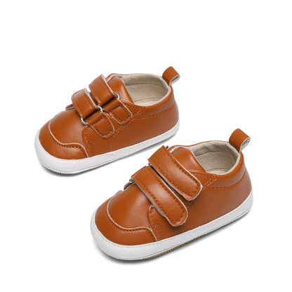 Baby Girls Boys Shoes Soft Anti-Slip Sole Newborn First Walkers High Top Canvas Denim Unisex Infant Sneaker