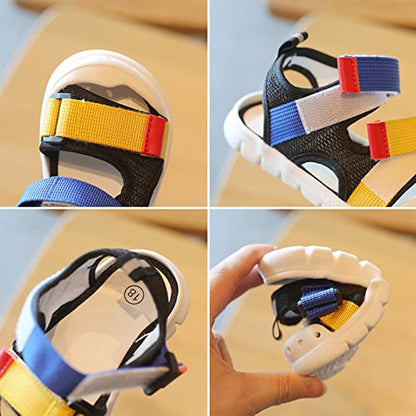 OAISNIT Baby Boys Girls Sports Sandals Lightweight Anti-Slip Rubber Sole Beach Aquatic Water Shoes Summer Toddler First Walking Shoe