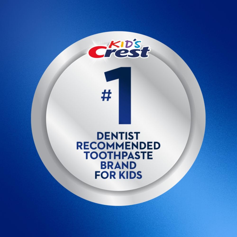 Crest Advanced Kid's Fluoride Toothpaste, Bubblegum Flavor, 4.2 oz, 3 Count, Color-Changing Anticavity Toothpaste