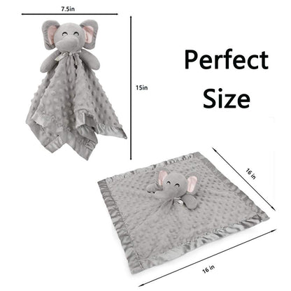 Pro Goleem Duck Security Blanket Soft Yellow Baby Lovey Unisex Lovie Baby Gifts for Newborn Toddler Snuggle Toy Stuffed Animal 16 Inch
