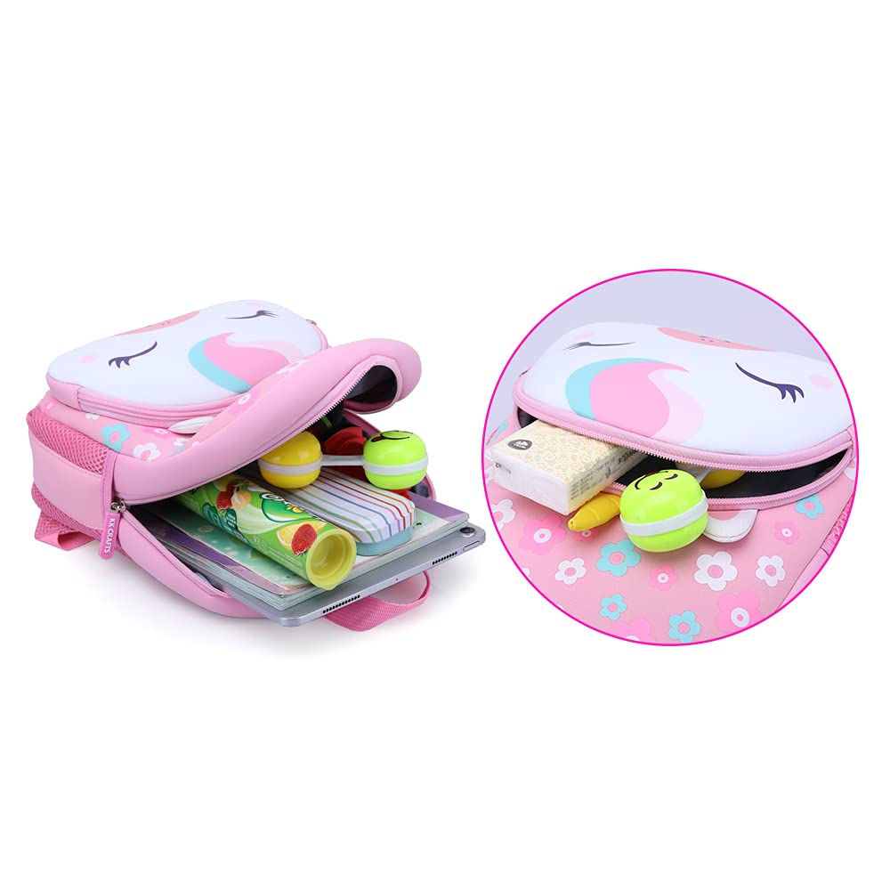 KK CRAFTS Preschool Backpack Toddler Neoprene Animal Schoolbag Lunch backpack for Kids Boys Girls(Dinosaur)