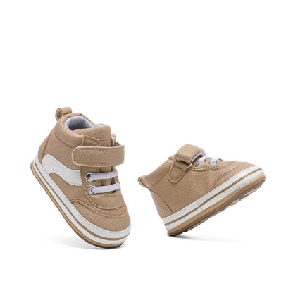 Clowora Baby Boys Girls Shoes Non-Slip Rubber Sole Sneakers Infant First Walking Toddler Crib Shoes Newborn Loafers Flats.