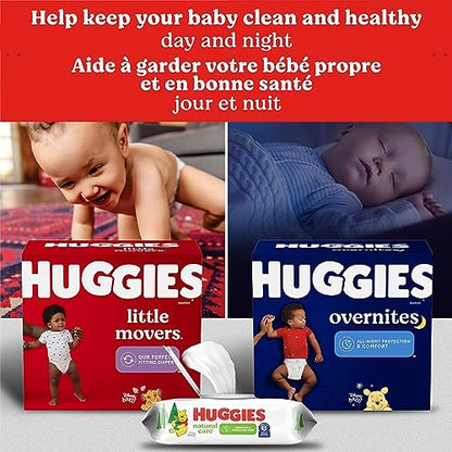 Huggies Size 5 Overnites Baby Diapers: Overnight Diapers, Size 5 (27+ lbs), 100 Ct (2 Packs of 50)