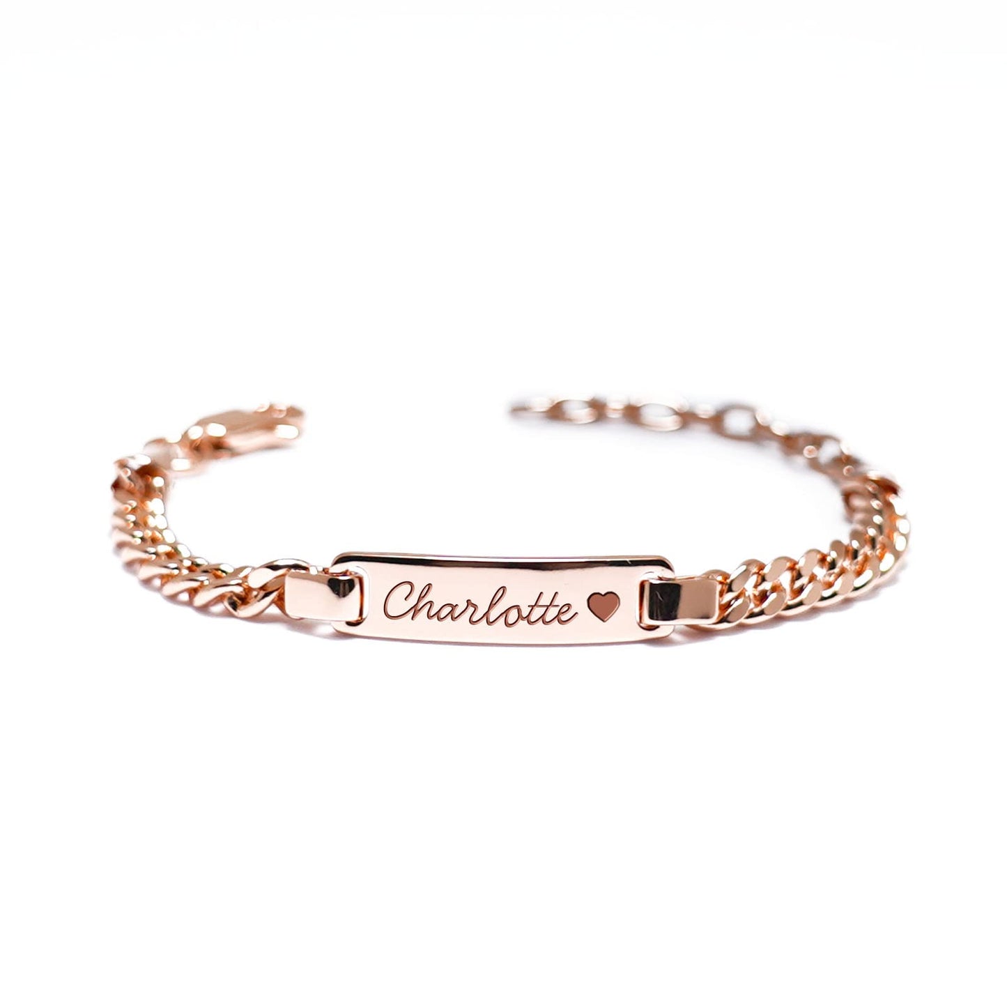 Custom Birthstone Name Bracelet – 18K Gold Plated – Personalised Baby & Toddler Jewellery – Ideal Birthday, Baptism & Parent-Child Gifts