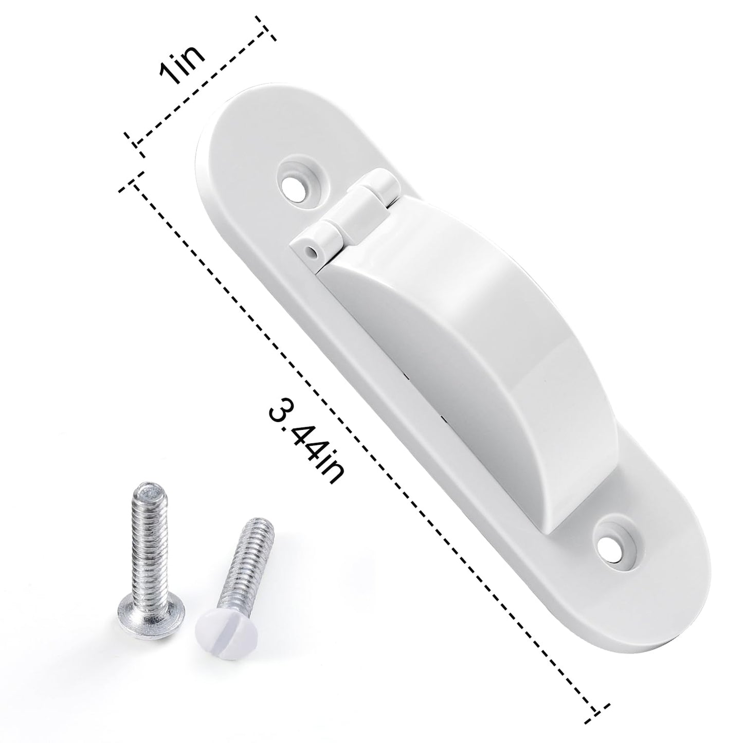 Wall Switch Guard, Child Proof Light Switch Cover Guard | Toggle Style | Light Switch Protection | Keep Toggle Switch in On or Off Position | 2 Pack, White