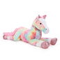 Tezituor 47 Inch Giant Horse Stuffed Animal, 4ft Realistic Chocolate Stuffed Horse Plush Toy, Hugging Soft Horse Pony Plush Pillow for Boys Girls,