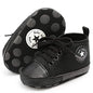 Unisex Baby Girls Boys Canvas High-top Shoes, Newborn Infant Anti-Slip Soft Sole Frist Walking Breathable Sneakers