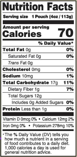 Peter Rabbit Organics Fruit Vegetable, Squeezable Pouches, 4 Ounce (Pack of 18)