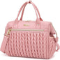 Small Diaper Bag Tote Crossbody, Medium Baby Bag Convertible Backpack for Women Diaper Purse