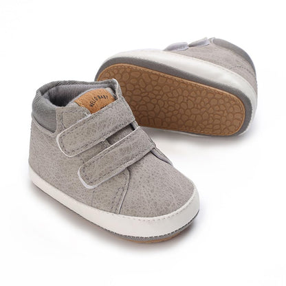 Clowora Baby Boys Girls Shoes Non-Slip Rubber Sole Sneakers Infant First Walking Toddler Crib Shoes Newborn Loafers Flats.