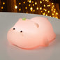 Led Cute Dog Night Light, Dimmable Nursery Puppy Kawaii Lamps, Super Squishy Silicone USB Rechargeable Touch Control Night Lamp for Kids Adults, Used for Camping Party Room Decor (Dog)
