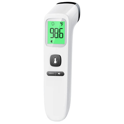 No-Touch Thermometer for Adults and Kids, Accurate Digital Baby Thermometer, FSA HSA Eligible, Fever Alarm & Silent Mode, 2 in 1 Forehead & Object Mode