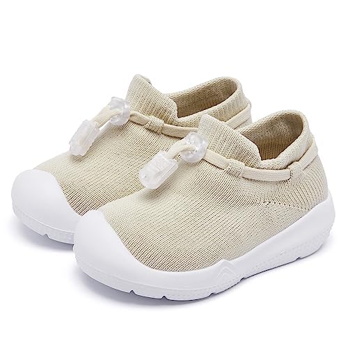 MORENDL Baby Sock Shoes Toddler Sneakers Infant Tennis Slip On Walking Shoes Boys & Girls Non-Slip Slippers