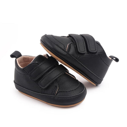 Baby Girls Boys Shoes Soft Anti-Slip Sole Newborn First Walkers High Top Canvas Denim Unisex Infant Sneaker