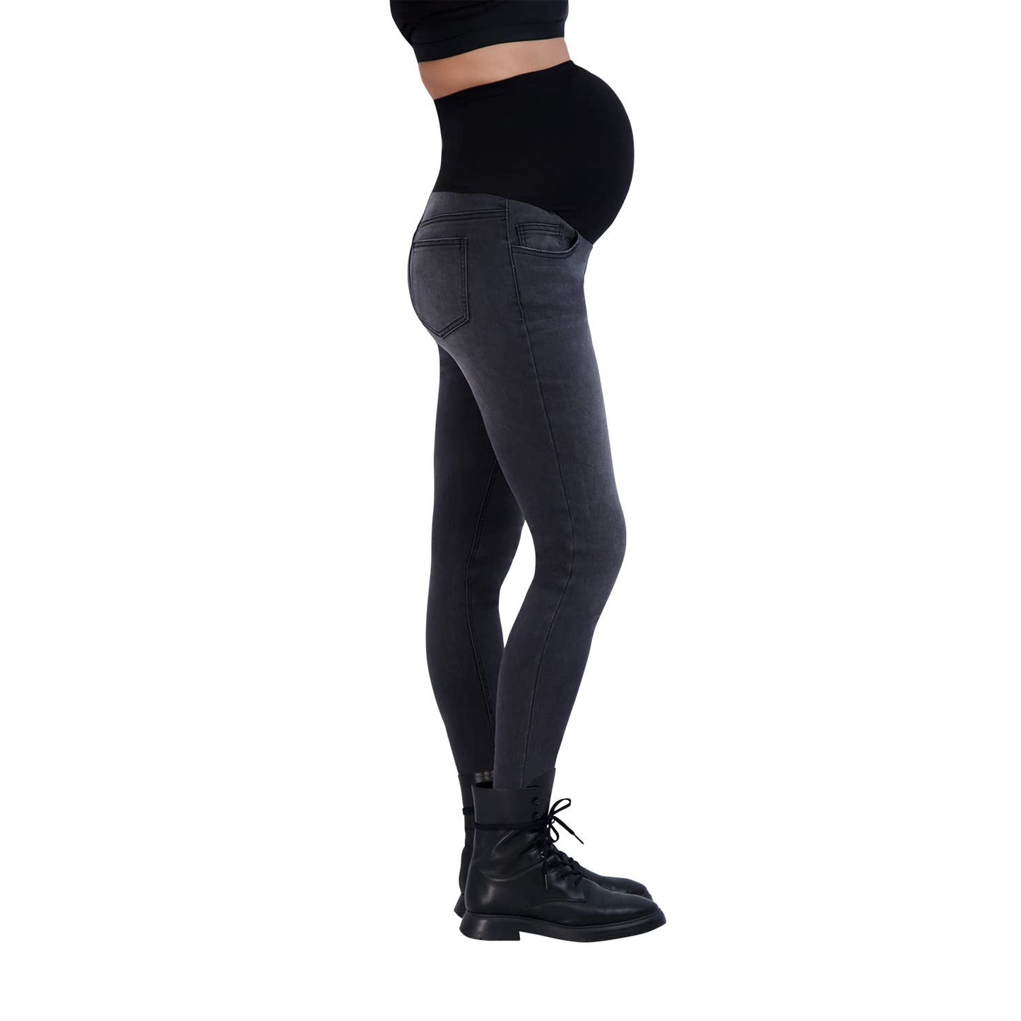 Savi Parker Women’s Maternity Jeans Over The Belly - Pregnancy Clothes for All Seasons, Maternity Pants