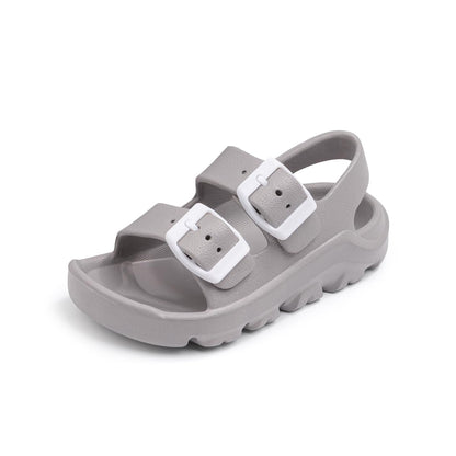 Casazoe Toddler Boys Girls EVA Comfort Lightweight Sandals Breathable Summer Beach Pool Casual Outdoor Shoes Adjustable Strap Open Toe Anti-Slip Quick Dry Shoe(Toddler/Little kids)