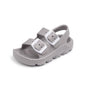 Casazoe Toddler Boys Girls EVA Comfort Lightweight Sandals Breathable Summer Beach Pool Casual Outdoor Shoes Adjustable Strap Open Toe Anti-Slip Quick Dry Shoe(Toddler/Little kids)