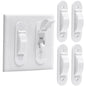 Wall Switch Guard, Child Proof Light Switch Cover Guard | Toggle Style | Light Switch Protection | Keep Toggle Switch in On or Off Position | 2 Pack, White